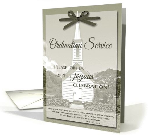 Ordination Invitation card (676929)