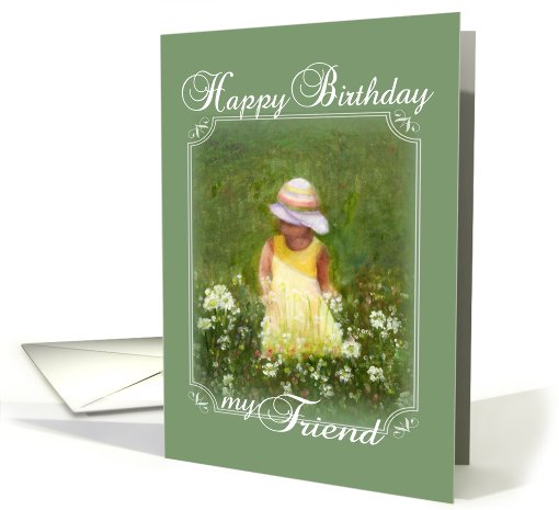Happy Birthday my Friend card (715823)