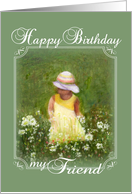 Happy Birthday my Friend card