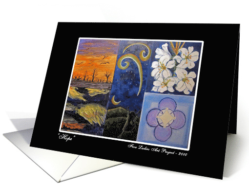 Blank card - Five Ladies... and Hope card (785667)