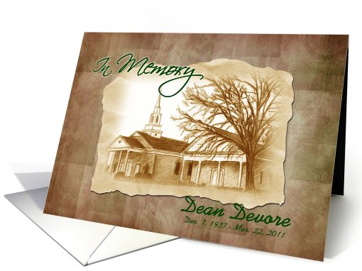 Custom - Devore card (793332)