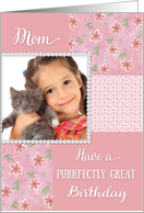 Happy Birthday to Mom - Cat card