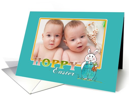 Hoppy Easter - Custom Photo card (908338)