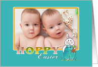 Hoppy Easter - Custom Photo Card