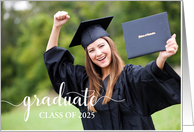 Graduation Announcement, Class of 2023 Custom Photo Card