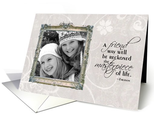 Friendship - Custom Photo card (925720)