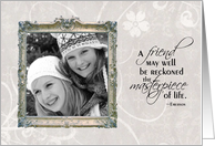 Friendship - Custom Photo Card