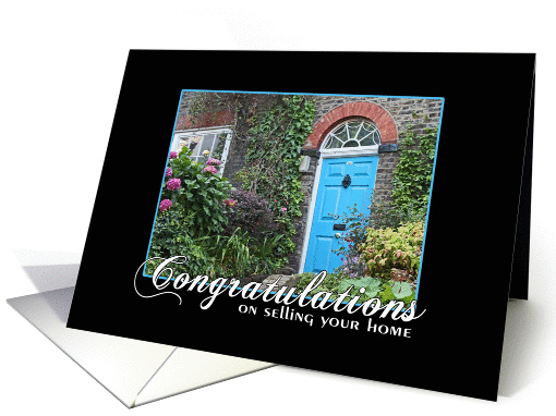 Congratulations on Selling Your Home card (939607)