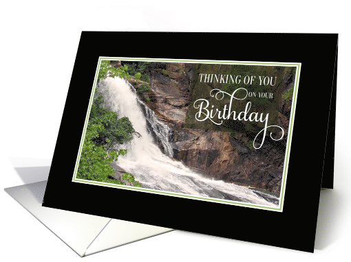 Birthday Thinking of You Waterfall card (959273)