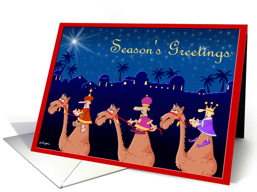 Three Wise Men card (298151)