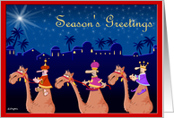 Three Wise Men card