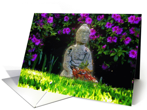 Buddha Garden card (216813)