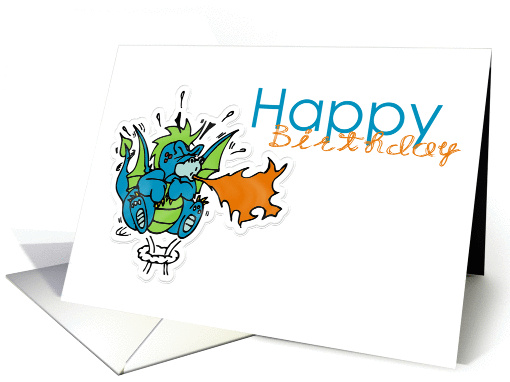 Birthday - Dragon card (216963)