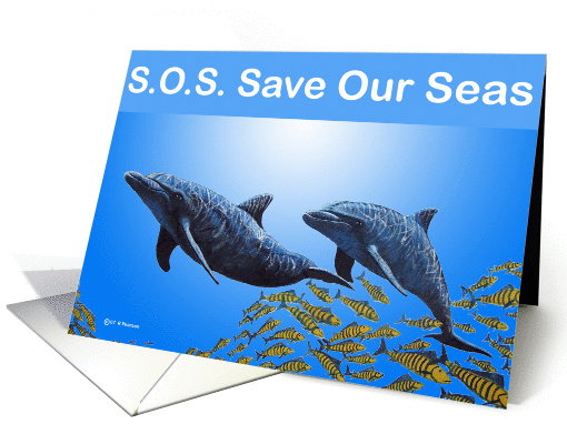 Dolphins SOS card (219919)
