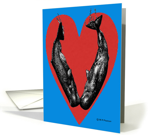 Valentine Kiss card (220409)