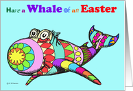 Whale Of An Easter card