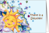 There is a Solution card