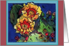 Cactus Fluers card