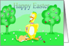 easter treat card