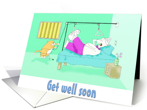 get well soon card (366108)