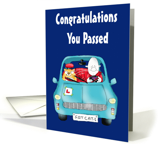 congratulations you passed card (369819)