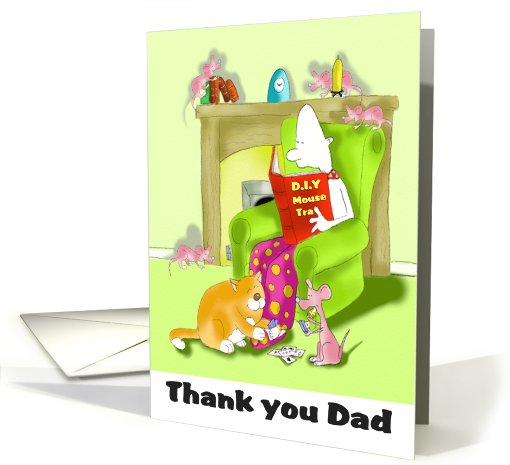 Thank you dad card (430102)