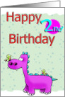 Happy 2nd Birthday card