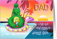 chill out Dad card