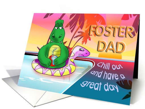 Foster Dad Fathers day card (442083)