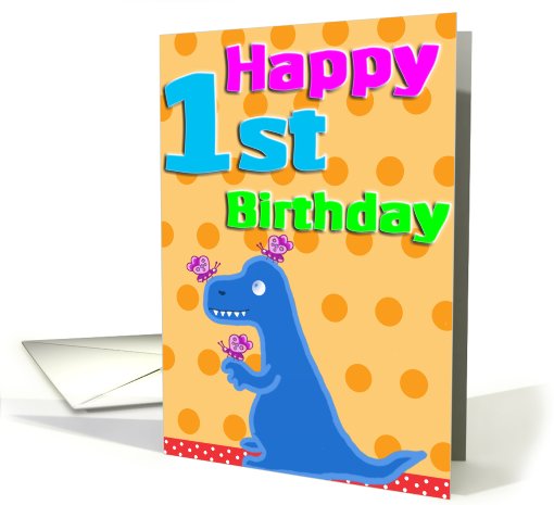 1st Birthday card (444954)