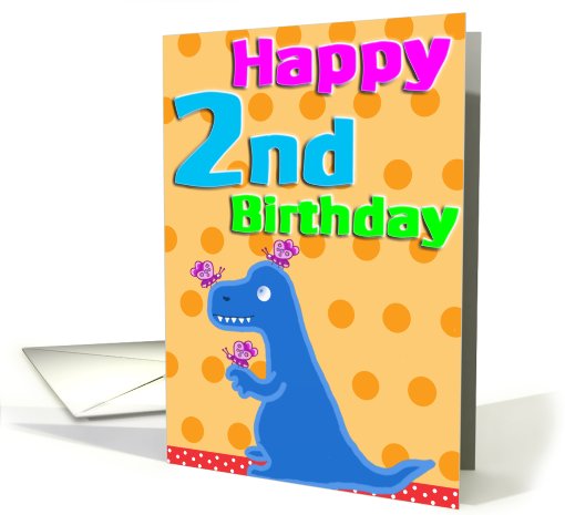 2nd Birthday card (445263)
