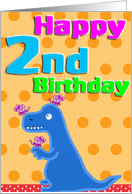 2nd Birthday card