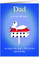 Happy Birthday Dad card