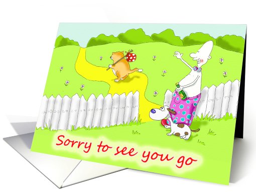 sorry to see you go card (479120)
