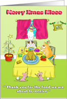 merry xmas Niece card