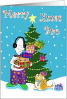 Merry Xmas Bro card