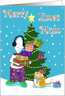 Merry Xmas Mum card