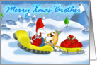 Merry Christmas Brother card