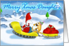 Merry Christmas Daughter card