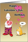 Valentine birthday card