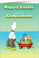 Happy Easter Family Godparents card