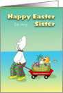 Happy Easter Sister card