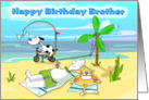 Brother Happy Birthday card