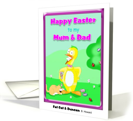 mum and dad easter card (594375)
