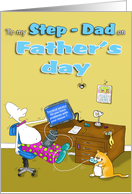 Step Dad Happy Father’s Day Funny Card