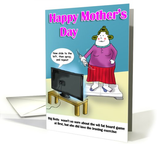 exersise fun, mother's day card (619751)