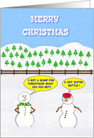 MERRY CHRISTMAS card