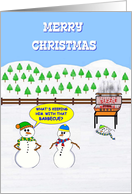 MERRY CHRISTMAS card