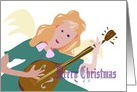 Angel Music Christmas card