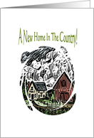 A new Home in the Country card